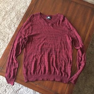 Maroon Rock & Republic sweater